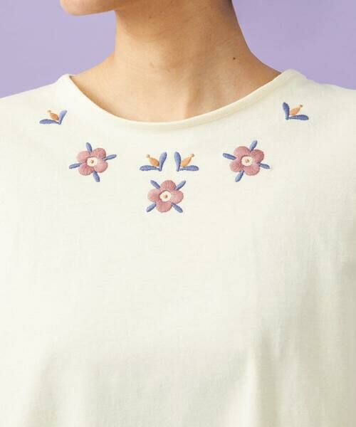 Jocomomola / ホコモモラ カットソー | Pensamiento ニットドッキングカットソー | 詳細8