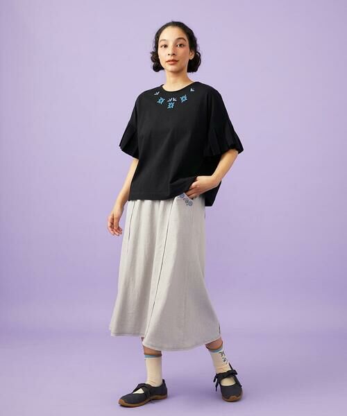 Jocomomola / ホコモモラ カットソー | Pensamiento ニットドッキングカットソー | 詳細13