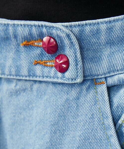 Jocomomola / ホコモモラ その他パンツ | Superposicion カーブシルエットデニムパンツ | 詳細10