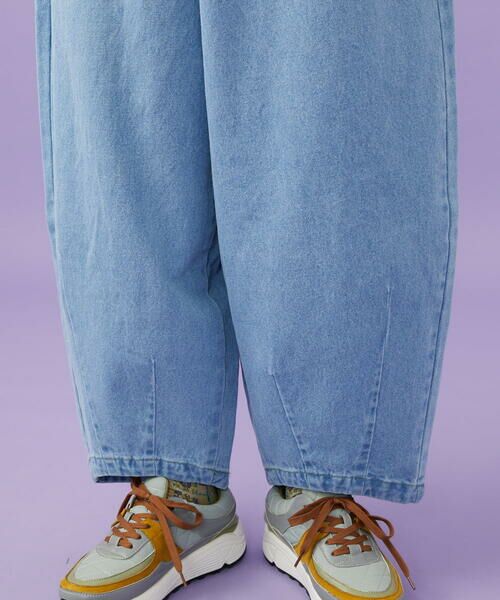 Jocomomola / ホコモモラ その他パンツ | Superposicion カーブシルエットデニムパンツ | 詳細13