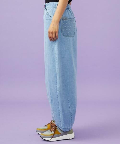 Jocomomola / ホコモモラ その他パンツ | Superposicion カーブシルエットデニムパンツ | 詳細7