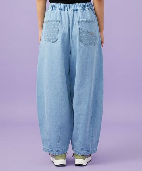 Jocomomola / ホコモモラ その他パンツ | Superposicion カーブシルエットデニムパンツ | 詳細8