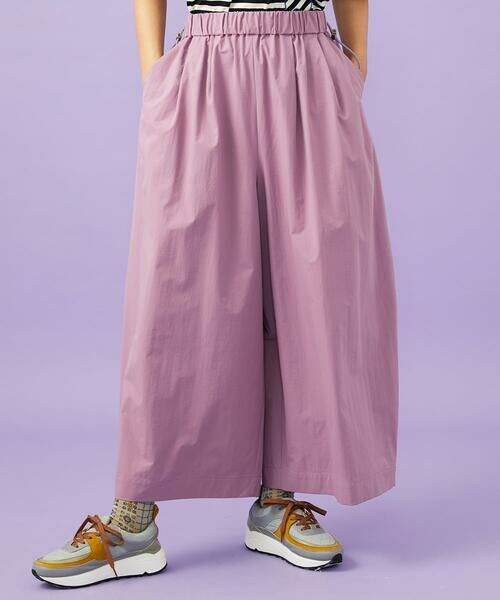 Jocomomola / ホコモモラ その他パンツ | Fuerte ワイドパンツ（パープル）