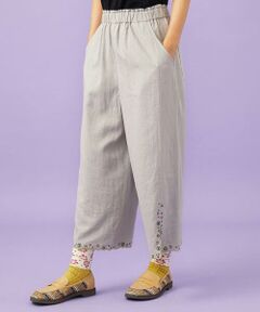 Jocomomola / ホコモモラ その他パンツ | Lino Facil リネンワイドストレートパンツ