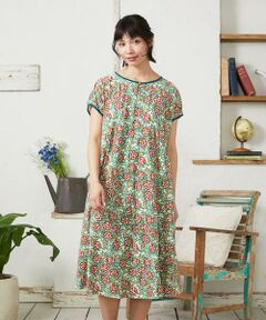 Jocomomola / ホコモモラ ロング・マキシ丈ワンピース | Dorotea フラワープリントワンピース