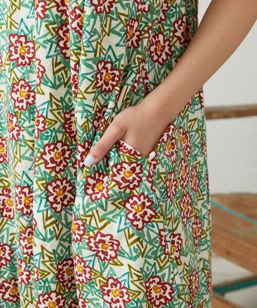 Jocomomola / ホコモモラ ロング・マキシ丈ワンピース | Dorotea フラワープリントワンピース | 詳細15