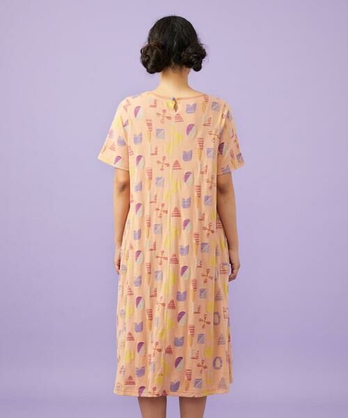 Jocomomola / ホコモモラ ロング・マキシ丈ワンピース | Sala de baile ブークレジャカードワンピース | 詳細4