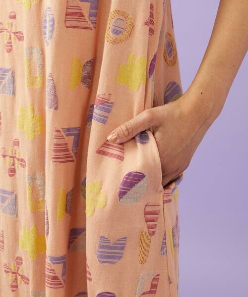 Jocomomola / ホコモモラ ロング・マキシ丈ワンピース | Sala de baile ブークレジャカードワンピース | 詳細7