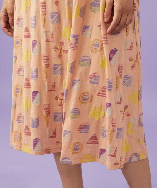 Jocomomola / ホコモモラ ロング・マキシ丈ワンピース | Sala de baile ブークレジャカードワンピース | 詳細8