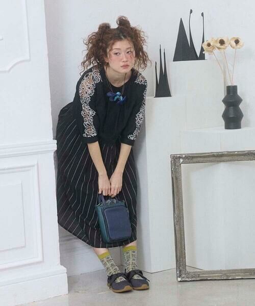 Jocomomola / ホコモモラ ロング・マキシ丈ワンピース | Calle Cervantes ドッキングワンピース | 詳細2