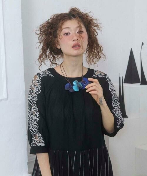 Jocomomola / ホコモモラ ロング・マキシ丈ワンピース | Calle Cervantes ドッキングワンピース | 詳細3