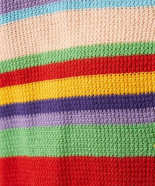 Jocomomola / ホコモモラ カーディガン・ボレロ | Emocion ボーダーカーディガン | 詳細9