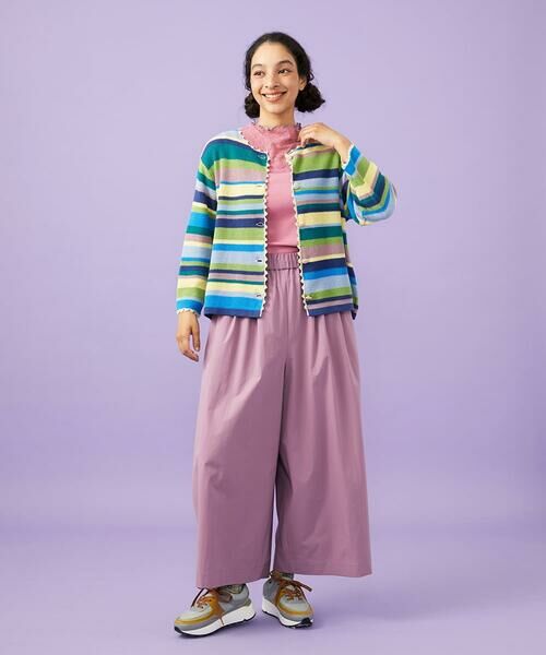 Jocomomola / ホコモモラ カーディガン・ボレロ | Emocion ボーダーカーディガン | 詳細16