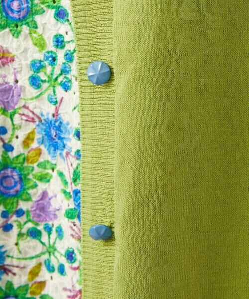 Jocomomola / ホコモモラ カーディガン・ボレロ | 【接触冷感】天竺編みクルーネックカーディガン | 詳細2