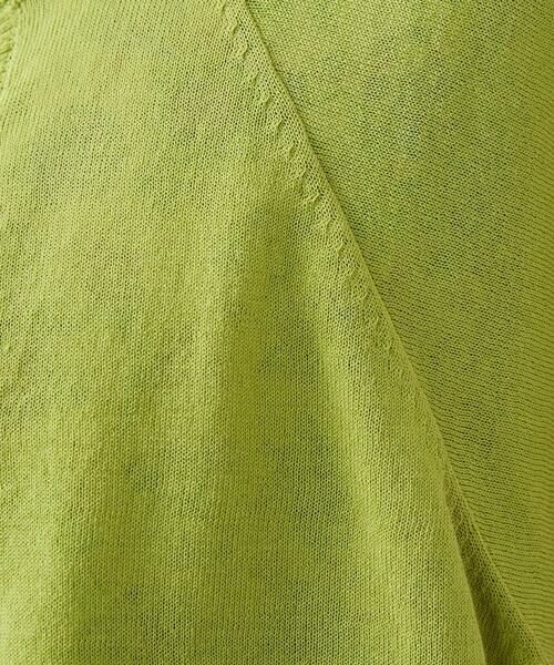 Jocomomola / ホコモモラ カーディガン・ボレロ | 【接触冷感】天竺編みクルーネックカーディガン | 詳細3