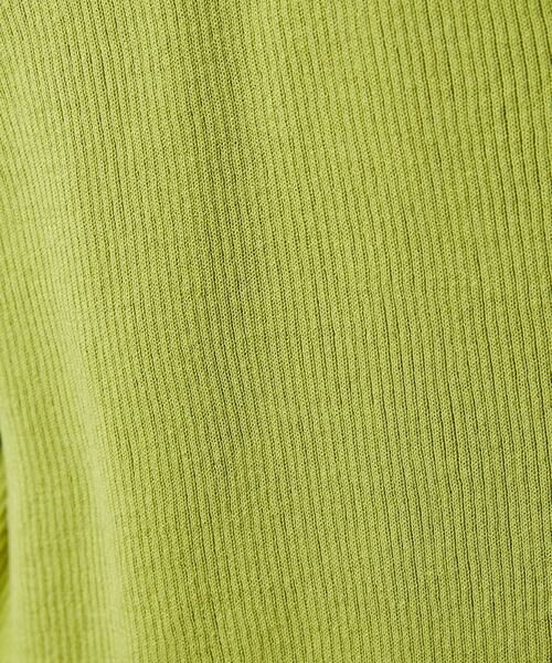 Jocomomola / ホコモモラ カーディガン・ボレロ | 【接触冷感】リブ編みロングカーディガン | 詳細10