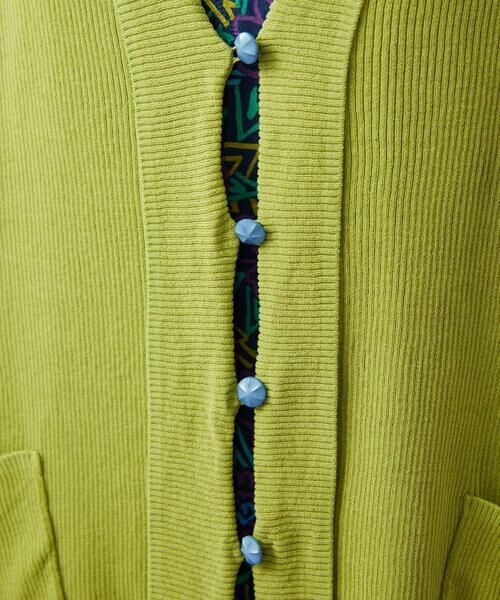 Jocomomola / ホコモモラ カーディガン・ボレロ | 【接触冷感】リブ編みロングカーディガン | 詳細5