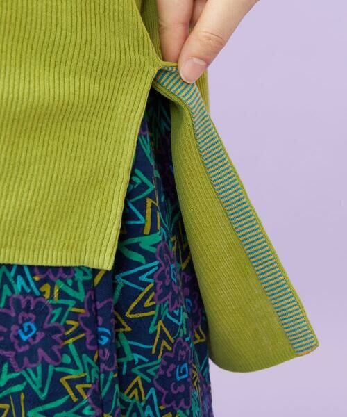 Jocomomola / ホコモモラ カーディガン・ボレロ | 【接触冷感】リブ編みロングカーディガン | 詳細8