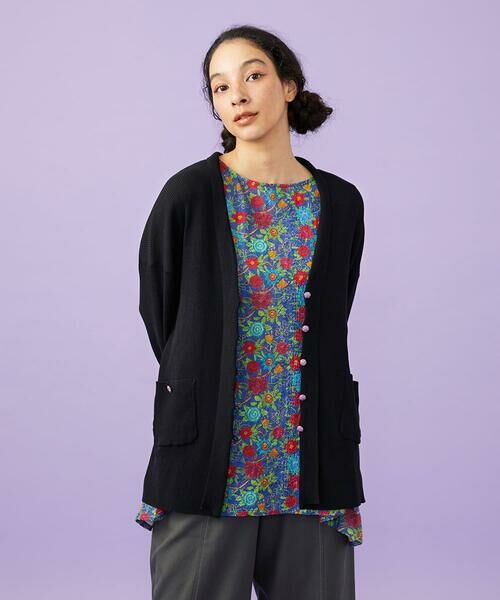 Jocomomola / ホコモモラ カーディガン・ボレロ | 【接触冷感】リブ編みロングカーディガン | 詳細21