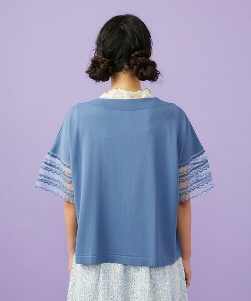 Jocomomola / ホコモモラ カーディガン・ボレロ | Lago サマーニット シアーカーディガン | 詳細4