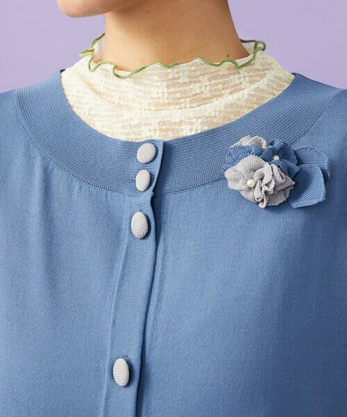 Jocomomola / ホコモモラ カーディガン・ボレロ | Lago サマーニット シアーカーディガン | 詳細5