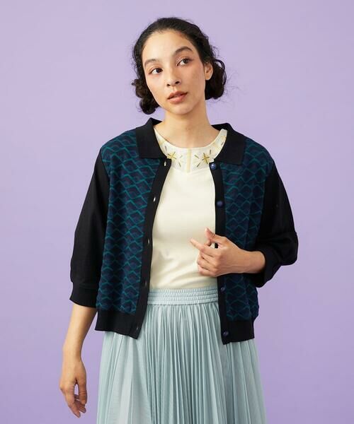 Jocomomola / ホコモモラ カーディガン・ボレロ | Pensamiento ニットドッキングカーディガン | 詳細10