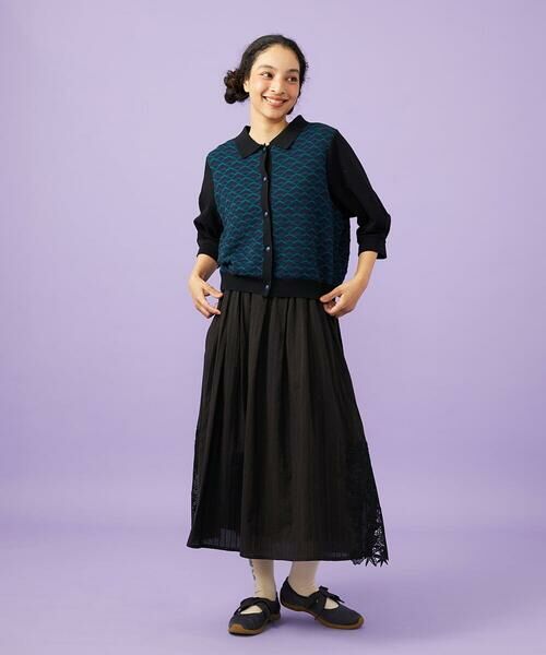 Jocomomola / ホコモモラ カーディガン・ボレロ | Pensamiento ニットドッキングカーディガン | 詳細12