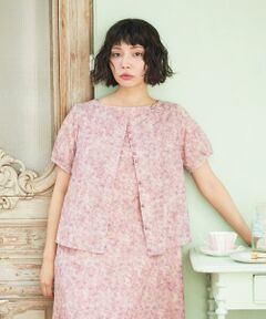Jocomomola / ホコモモラ シャツ・ブラウス | 【2WAY】Ilusion フラワー総刺繍ブラウス