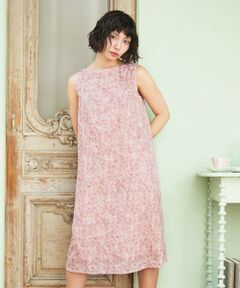 Jocomomola / ホコモモラ ロング・マキシ丈ワンピース | Ilusion フラワー総刺繍ノースリーブワンピース