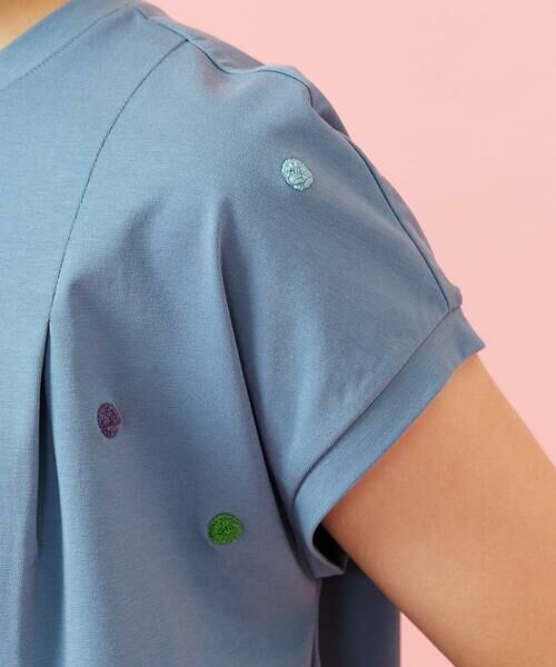 Jocomomola / ホコモモラ カットソー | 【接触冷感】Fresco 天竺ドットTシャツ | 詳細6