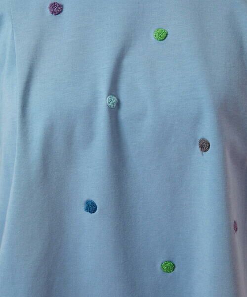 Jocomomola / ホコモモラ カットソー | 【接触冷感】Fresco 天竺ドットTシャツ | 詳細8