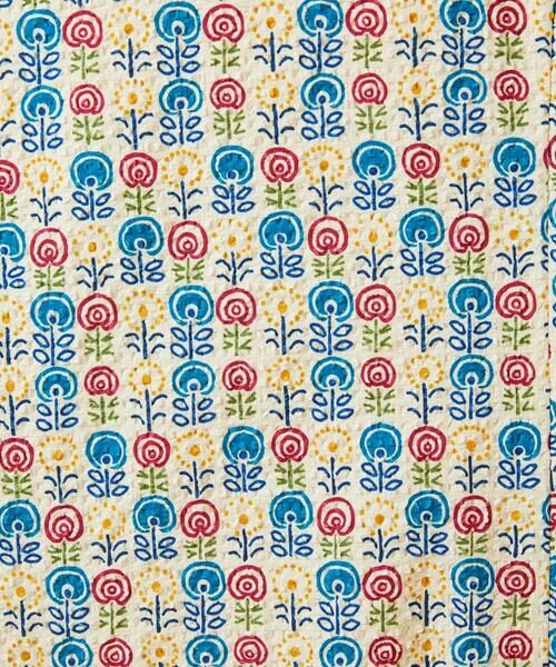 Jocomomola / ホコモモラ ロング・マキシ丈ワンピース | Arte en aerosol フラワープリントシャツワンピース | 詳細16