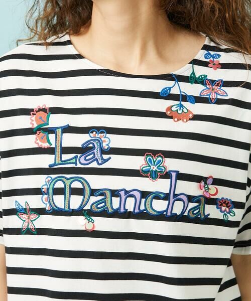 Jocomomola / ホコモモラ カットソー | 【接触冷感】Verano en La Mancha Tee ロゴ刺繍ボーダーTシャツ | 詳細18