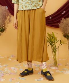 Jocomomola / ホコモモラ その他パンツ | Sacudida サテンワイドパンツ