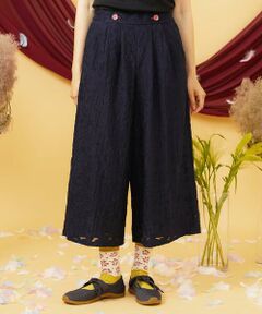 Jocomomola / ホコモモラ その他パンツ | Sombrita フラワージャカードワイドパンツ