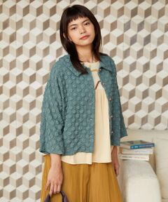 Jocomomola / ホコモモラ セットアップ | Burbuja ドットフクレジャカードライトジャケット