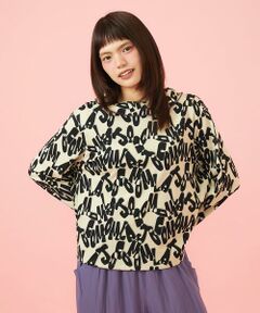 Jocomomola / ホコモモラ カットソー | Firma 総柄ドロストカットソー