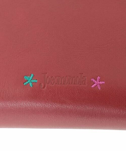 Jocomomola / ホコモモラ その他小物 | フラワー刺繍ポイント牛革二つ折り財布 | 詳細5