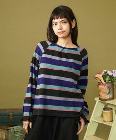 Jocomomola / ホコモモラ カットソー | Raya ancha ボーダーカットソープルオーバー