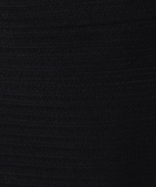 JOCONDE ROYAL / ジョコンダロイヤル ミニ・ひざ丈スカート | シースルーボーダージャージー タイトスカート | 詳細5