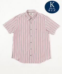 JOSEPH ABBOUD / ジョセフ アブード トップス | 【キングサイズ】ソフィスタサテンストライプ シャツ