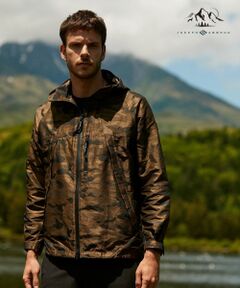 【JOSEPH ABBOUD MOUNTAIN】インターレースカモフラ パーカー(UNISEX)