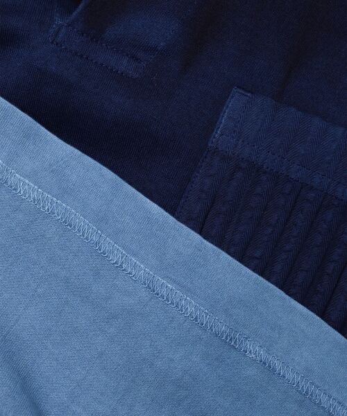 JOSEPH ABBOUD / ジョセフ アブード ポロシャツ | 【日本製・琉球藍染め】藍段染めポロシャツ | 詳細6