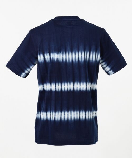 JOSEPH ABBOUD / ジョセフ アブード Tシャツ | 【日本製・琉球藍染め】藍染絞りTシャツ | 詳細1