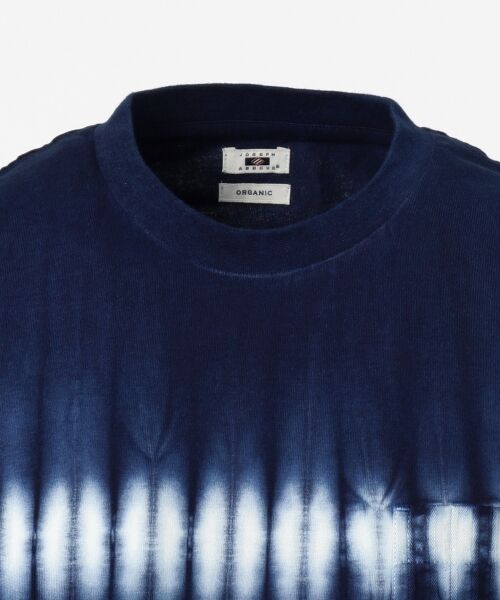 JOSEPH ABBOUD / ジョセフ アブード Tシャツ | 【日本製・琉球藍染め】藍染絞りTシャツ | 詳細2