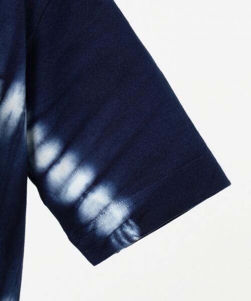 JOSEPH ABBOUD / ジョセフ アブード Tシャツ | 【日本製・琉球藍染め】藍染絞りTシャツ | 詳細3