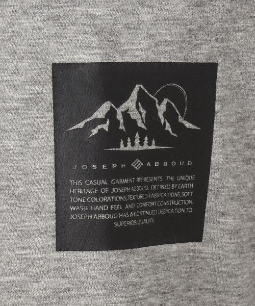 JOSEPH ABBOUD / ジョセフ アブード Tシャツ | 【JOSEPH ABBOUD MOUNTAIN】ドライミックスメリノ天竺 カットソー | 詳細3