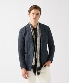 JOSEPH ABBOUD / ジョセフ アブード テーラードジャケット | メランジラッセル カットジャケット