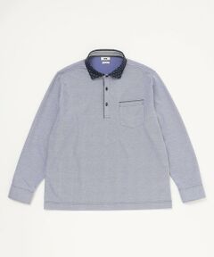 JOSEPH ABBOUD / ジョセフ アブード ポロシャツ | 【キングサイズ】OGバックシャンブレーカノコ　ポロシャツ