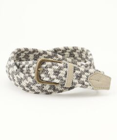 JOSEPH ABBOUD / ジョセフ アブード ベルト・サスペンダー | ウールメランジメッシュ ベルト